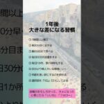 1年後大きな差になる習慣　 #税金対策 #アンティークコイン #資産防衛 #絵画#資産保全 #コイン投資 #クラシックカー#ヴィンテージワイン#shorts