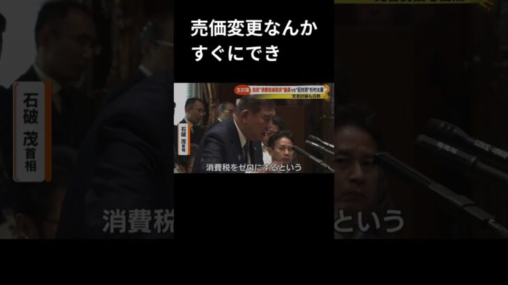 #石破#無能#税金#消費税#嘘つき#騙す#生活苦#10%#0%#総理大臣#辞めろ#shorts#ニュース#国民の敵#自民党