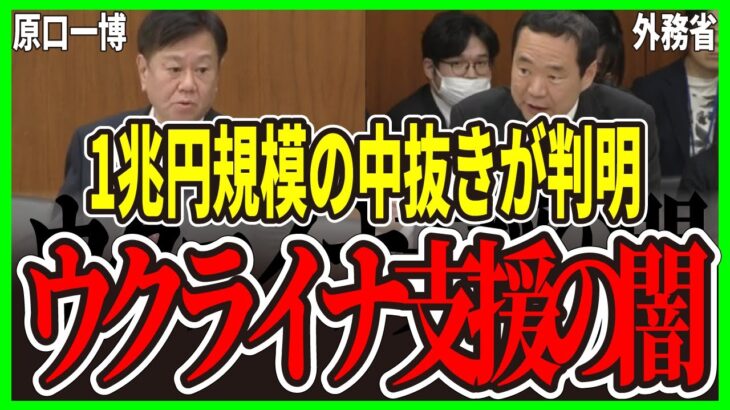 【衝撃】税金2.2兆円の42%が消失！ウクライナ支援金とチタン資源の闇取引【政治をもっと伝えたい】