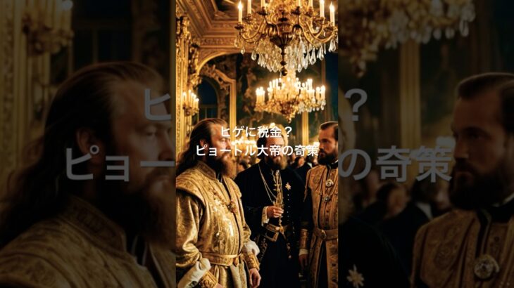 ひげに税金？ピョートル大帝の奇策#歴史＃history＃税金＃ロシア