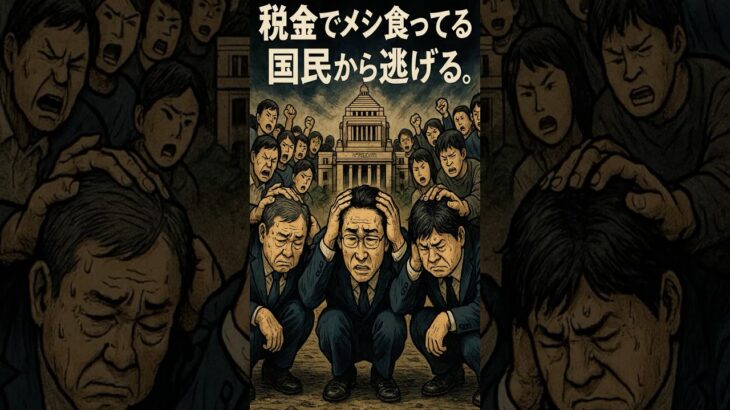 岸田・石破・萩生田、国民包囲網――“税金で豪遊”のツケを払え #石破茂 #岸田文雄 #shorts
