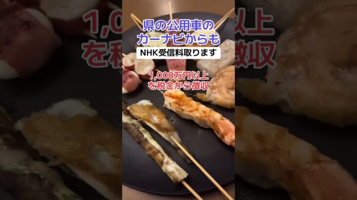 公用車のカーナビからも受信料(税金)貰います
