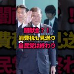消費税減税 やっぱり見送り！政府・自民党は参議院選挙で終了？？