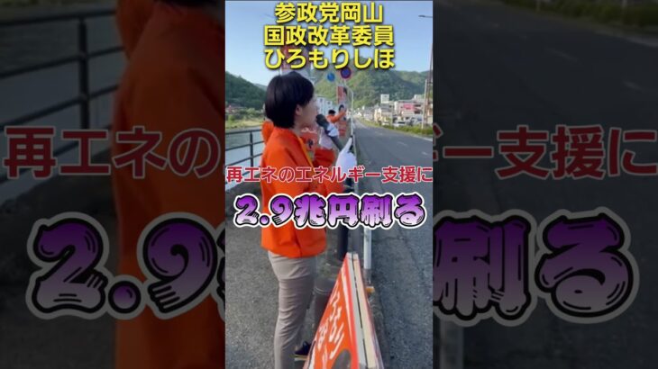 【 #参政党 】財源財源と言うなら税金の無駄遣いをやめろ！ #ひろもりしほ【 #岡山 】
