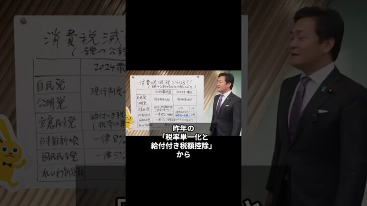 【消費税減税法案】各党の主張する法案を玉木代表が徹底分析！