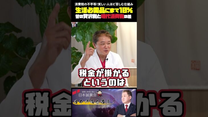 消費税の不平等！貧しい人ほど苦しむ仕組み【再投稿】  #消費税 #物品税 #不平等 #税制 #贅沢税