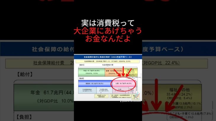 消費税は社会保障のためじゃないって政府が公表してた件