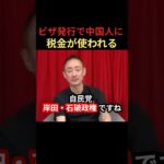 ビザ発行で中国人に税金が使われている事実 #井川意高 #税金 #自民党 #中国人