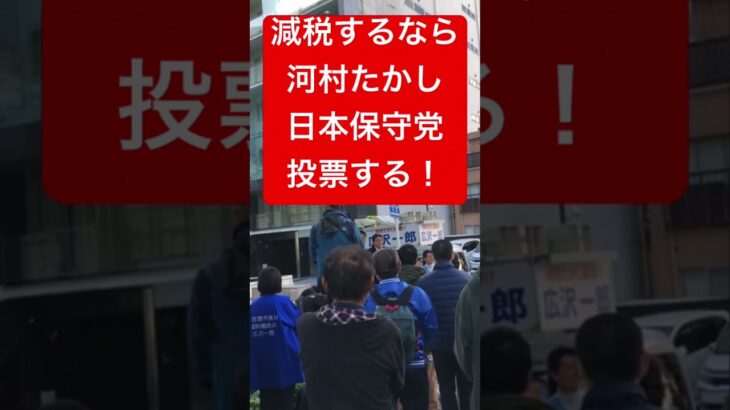 減税 するなら　日本保守党　河村たかし　消費税減税 #所得税
