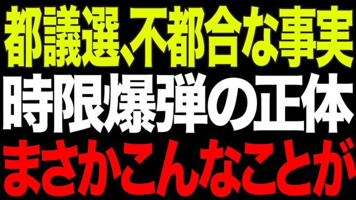 【都議選】都民必見！あなたの税金年10万円が国に強奪！東京都9兆円予算の衝撃的真実【政治AI解説・口コミ】