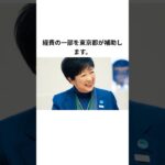 小池百合子「都民税13億円を韓国に使います」都民から批判殺到！#小池百合子#shorts#税金