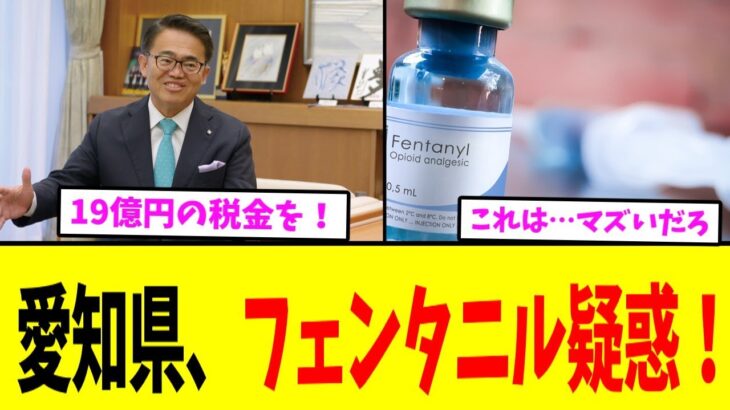 【超悲報】愛知県、フェンタニル企業に税金投入か！？【２chまとめ】
