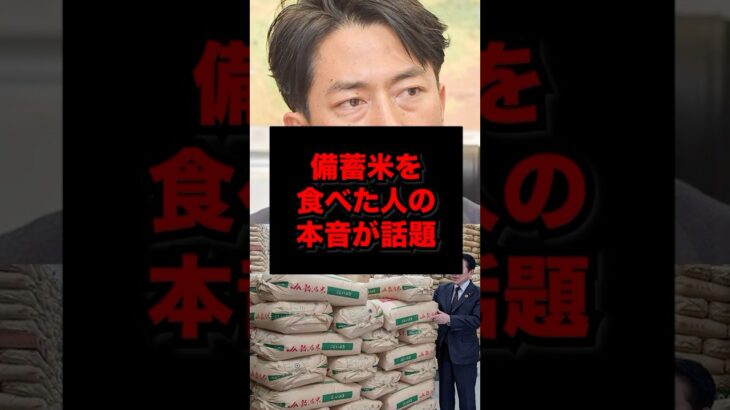 税金で買った古い米を国民に売るってどういうこと？　#石破茂 #小泉進次郎 #米不足 #備蓄米　#shorts  #農協