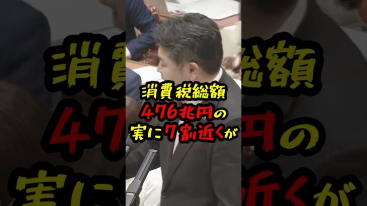【高井たかし】「天下の悪税!!」庶民を苦しめるクソ自民党の経済政策に高井たかしがド正論をブチかます… #shorts #国会中継 #政治