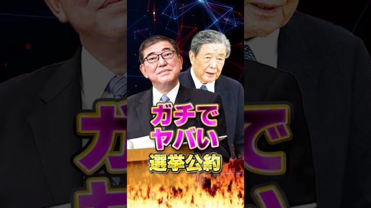 【裏切り】自民党ガチでやばい選挙公約　#石破茂 #政治 #ニュース #税金