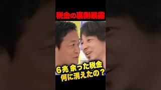 【暴露】国は金が余ってる？！余った税金はどこへ消えた？玉木雄一郎が日本の税金事情を暴露する…財源を理由に103万の壁が封印された裏事情…ひろゆきも驚愕の事実　#玉木雄一郎 #ひろゆき