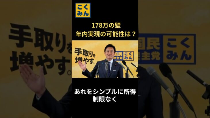 【取りすぎた税金】178万の壁、年内実現の可能性は？