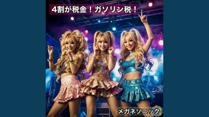 4割が税金！ガソリン税！