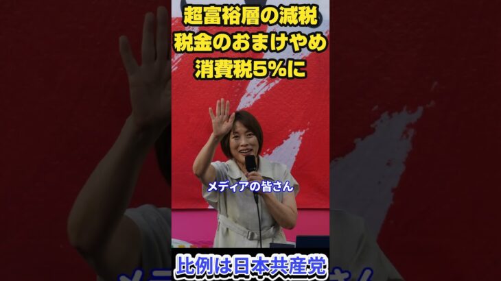 超富裕層の減税 税金のおまけやめ 消費税は5%に