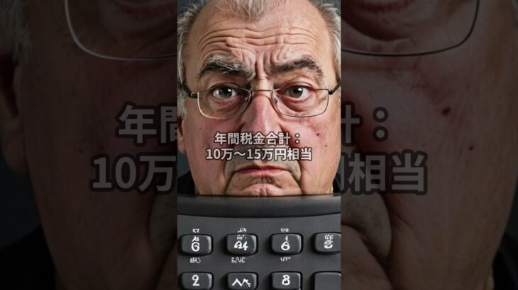 自動車は“走る課税マシン”だった！？#お金 #所得税 #税金 #税金対策#sorts#AI
