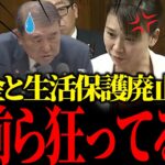 【石破暴走】年金と生活保護が税金の無駄だといって廃止するそうです。さすがに伊藤もブチギレ！【国会/自民党/伊藤議員/岩屋外務大臣/外務省/石破茂/政治】