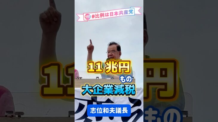 大企業には税金を払ってほしい