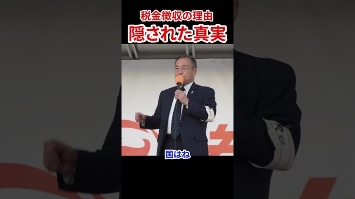 税金 国民が知らない真実　#参政党 #参院選 #田母神俊雄