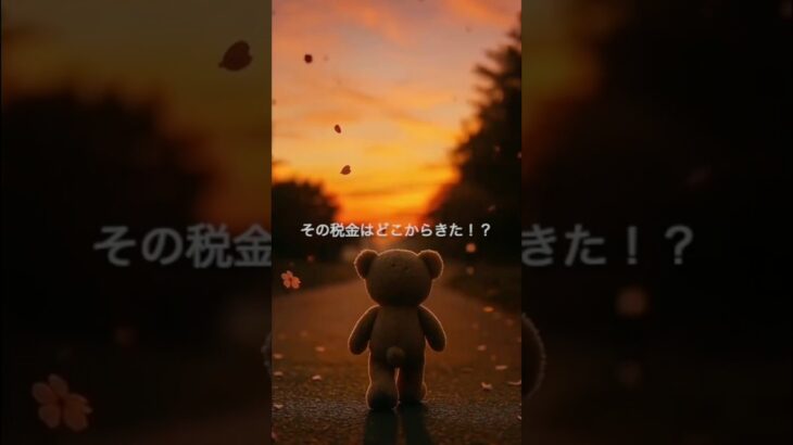 その税金はどこからきた！？