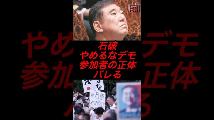 石破やめるなデモ、参加者の正体がバレる #政治 #税金 #自民党 #石破 #参院選