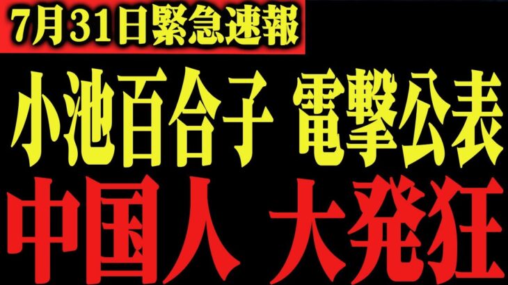 ※開示請求で”税金の闇”が判明…小池百合子の正体がついに暴かれる
