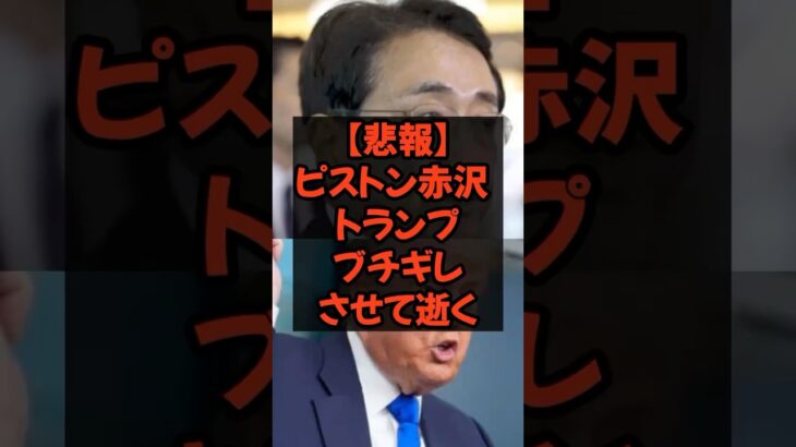 悲報　ピストン赤沢 トランプブチギレさせて逝く　#石破総理 #自民党 #税金 #政治  #トランプ大統領