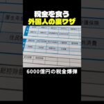 税金を食う外国人の裏ワザ
