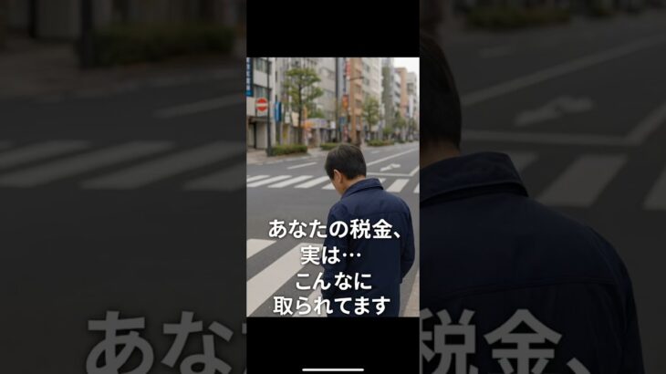 あなたの税金、実はこんなに取られてます