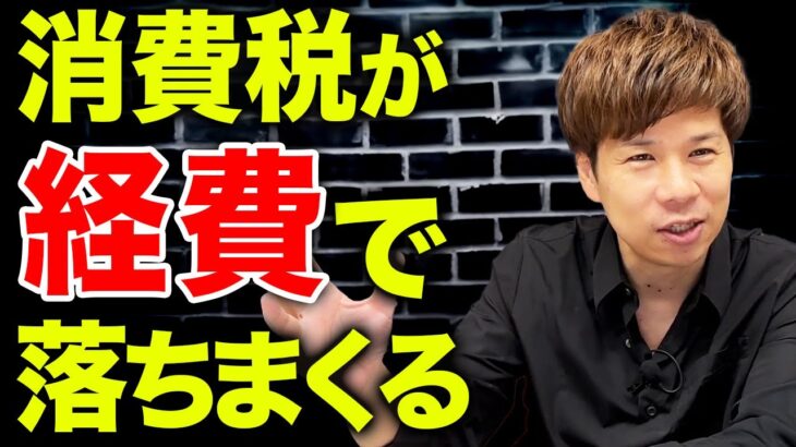 わかっていない経営者が多すぎ…消費税の節税の仕組みを超わかりやすく解説します！