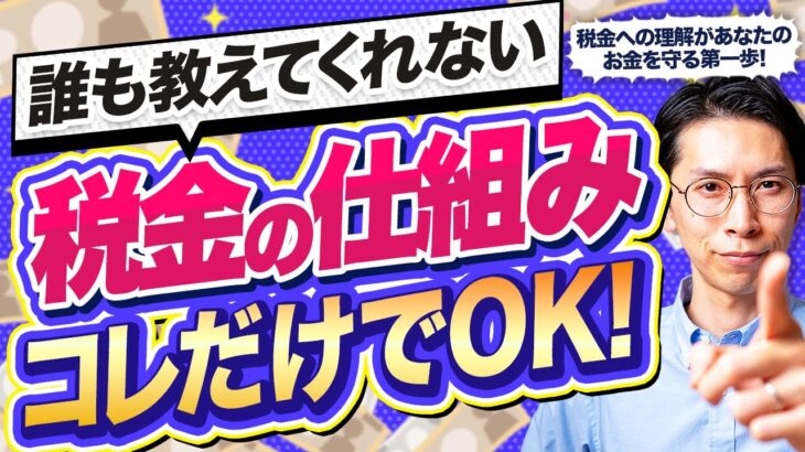 【知らなきゃ損】大人なのに“税金”をわかってない人が多すぎる件（税金の仕組みはコレで全て分かる！）所得税はどう決まる？／甘い勧誘 “節税の罠” に引っかからないでください。