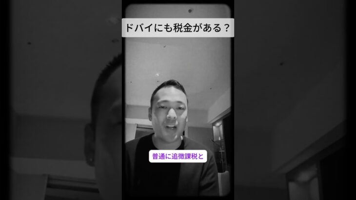 【竹花貴騎の名言】ドバイにも税金がある？