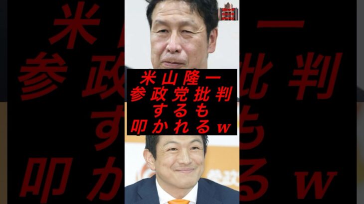 米山隆一、参政党批判するも叩かれるw #政治 #税金 #参政党 #神谷宗幣 #立憲民主党 #米山隆一
